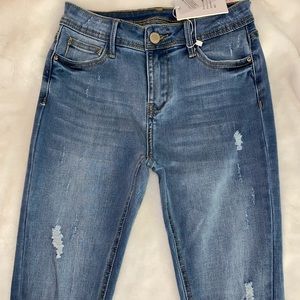 High rise skinny jeans size 3